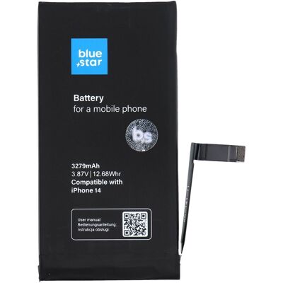 Clappio Baterie pro iPhone 14 - 3279mAh Černá Clappio Baterie pro iPhone 14 - 3279mAh Černá