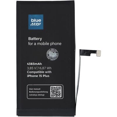 Baterie pro iPhone 15 PLUS 4383 mAh Blue Star HQ Baterie pro iPhone 15 PLUS 4383 mAh Blue Star HQ