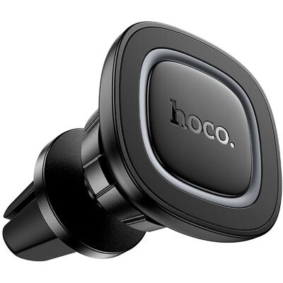 Magnetický držák telefonu do auta Hoco větrací mřížku H72 černý a šedý Magnetický držák telefonu do auta Hoco větrací mřížku H72 černý a šedý