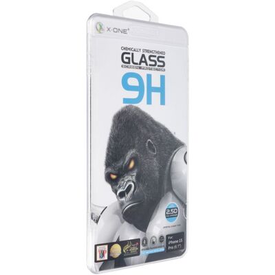 X-ONE ochranné tvrzené sklo Full Cover Extra Strong čiré 9H pro iPhone 15 Pro X-ONE ochranné tvrzené sklo Full Cover Extra Strong čiré 9H pro iPhone 15 Pro