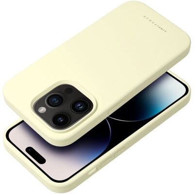 ROAR kryt CLOUD SKIN pro IPHONE 16e světle žlutý ROAR kryt CLOUD SKIN pro IPHONE 16e světle žlutý