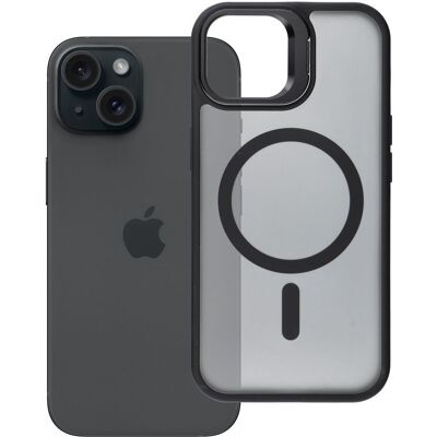 Kryt Forcell F-Protect Shadow Stand Premium pro iPhone 15 kompatibilní s MagSafe černý Kryt Forcell F-Protect Shadow Stand Premium pro iPhone 15 kompatibilní s MagSafe černý