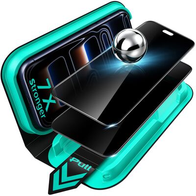 ESR Privacy Armorite Screen Protector UltraFit ochranné sklo s privátním filtrem pro iPhone 18 Pro (2 ks) černé ESR Privacy Armorite Screen Protector UltraFit ochranné sklo s privátním filtrem pro iPhone 18 Pro (2 ks) černé