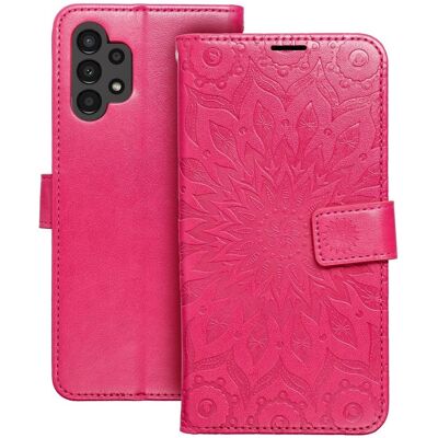TopQ Knížkové pouzdro Mezzo Book mandala pro Samsung Galaxy A13 4G purpurové TopQ Knížkové pouzdro Mezzo Book mandala pro Samsung Galaxy A13 4G purpurové