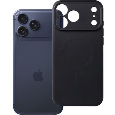 TopQ Silicone Mag Cover kryt pro iPhone 18 Pro Max / 17 Pro Max s ochranou fotoaparátu a podporou MagSafe černý TopQ Silicone Mag Cover kryt pro iPhone 18 Pro Max / 17 Pro Max s ochranou fotoaparátu a podporou MagSafe černý