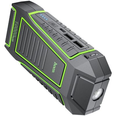 Powerbanka Hoco QS1 10000 mAh 3A se startérem do auta černá Powerbanka Hoco QS1 10000 mAh 3A se startérem do auta černá