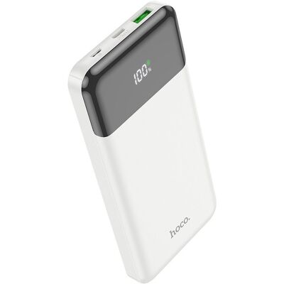 Powerbanka Hoco J102 10000 mAh QC3.0 PD 3A 20W bílá Powerbanka Hoco J102 10000 mAh QC3.0 PD 3A 20W bílá