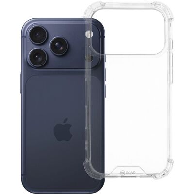 Odolný kryt Roar Armor pro iPhone 17 Pro průhledný Odolný kryt Roar Armor pro iPhone 17 Pro průhledný