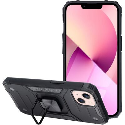 TopQ Odolný kryt Nitro pro iPhone 13 černý TopQ Odolný kryt Nitro pro iPhone 13 černý