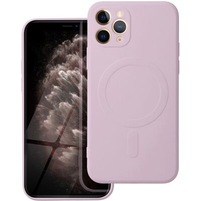 TopQ Silikonový kryt pro iPhone 11 Pro s ochranou fotoaparátu a podporou MagSafe růžový TopQ Silikonový kryt pro iPhone 11 Pro s ochranou fotoaparátu a podporou MagSafe růžový