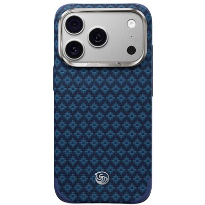 Benks Armor Grid Edge X9 Kevlar kryt pro iPhone 18 Pro Max / 17 Pro Max modrý Benks Armor Grid Edge X9 Kevlar kryt pro iPhone 18 Pro Max / 17 Pro Max modrý