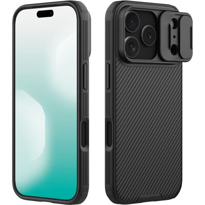 Nillkin CamShield Pro Magnetic kryt pro iPhone 18 Pro Max / iPhone 17 Pro Max černý Nillkin CamShield Pro Magnetic kryt pro iPhone 18 Pro Max / iPhone 17 Pro Max černý