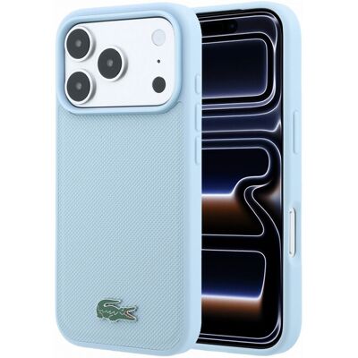 Lacoste PVC Iconic Petit Pique Metal Logo MagSafe Zadní Kryt pro iPhone 18 Pro Blue Lacoste PVC Iconic Petit Pique Metal Logo MagSafe Zadní Kryt pro iPhone 18 Pro Blue