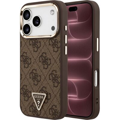 Guess Hardcase 4G Triangle Logo MagSafe GUHMP18XP4GTDGMW kryt pro iPhone 18 Pro Max / iPhone 17 Pro Max hnědý Guess Hardcase 4G Triangle Logo MagSafe GUHMP18XP4GTDGMW kryt pro iPhone 18 Pro Max / iPhone 17 Pro Max hnědý