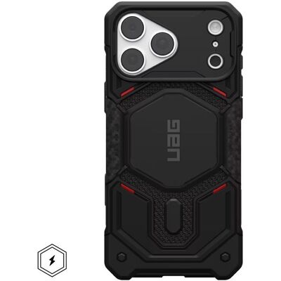 Urban Armor Gear UAG Monarch Pro kryt pro iPhone 18 Pro Max / 17 Pro Max MagSafe kevlar černý Urban Armor Gear UAG Monarch Pro kryt pro iPhone 18 Pro Max / 17 Pro Max MagSafe kevlar černý