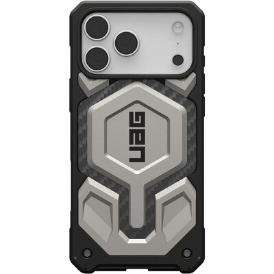 Urban Armor Gear UAG Monarch Pro kryt pro iPhone 18 Pro Max / 17 Pro Max s MagSafe titanový Urban Armor Gear UAG Monarch Pro kryt pro iPhone 18 Pro Max / 17 Pro Max s MagSafe titanový