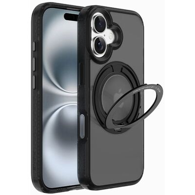 X-ONE Dropguard 2S Stand Edition kryt kompatibilní s MagSafe pro iPhone 17 černý matný X-ONE Dropguard 2S Stand Edition kryt kompatibilní s MagSafe pro iPhone 17 černý matný
