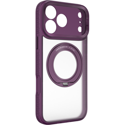 X-ONE Dropguard 2S kryt se stojánkem pro iPhone 18 Pro / 17 Pro MagSafe tmavě třešňový X-ONE Dropguard 2S kryt se stojánkem pro iPhone 18 Pro / 17 Pro MagSafe tmavě třešňový