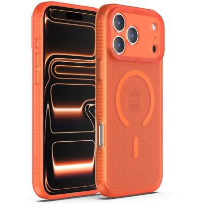 X-ONE Dropguard 3S Shock Dominator kryt s MagSafe pro iPhone 17 Pro oranžový X-ONE Dropguard 3S Shock Dominator kryt s MagSafe pro iPhone 17 Pro oranžový