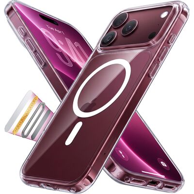 Torras Guardian Magnetic kryt pro iPhone 18 Pro Max / iPhone 17 Pro Max průhledný Torras Guardian Magnetic kryt pro iPhone 18 Pro Max / iPhone 17 Pro Max průhledný