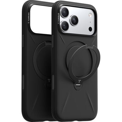 Torras QPRO Silicone Series kryt pro iPhone 18 Pro / iPhone 17 Pro černý Torras QPRO Silicone Series kryt pro iPhone 18 Pro / iPhone 17 Pro černý