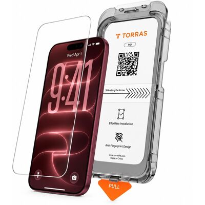 Torras HD ochranné sklo pro iPhone 18 Pro Max / iPhone 17 Pro Max čiré Torras HD ochranné sklo pro iPhone 18 Pro Max / iPhone 17 Pro Max čiré