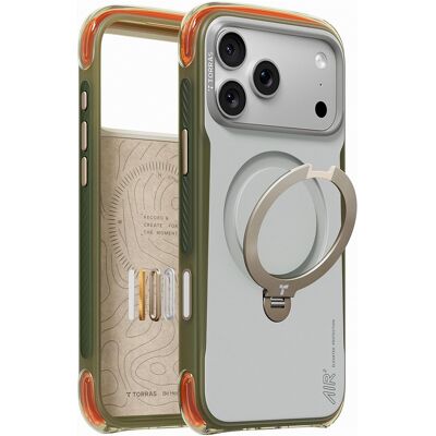 Torras Ostand Q3 Air Pro kryt pro iPhone 18 Pro / iPhone 17 Pro bílý Torras Ostand Q3 Air Pro kryt pro iPhone 18 Pro / iPhone 17 Pro bílý