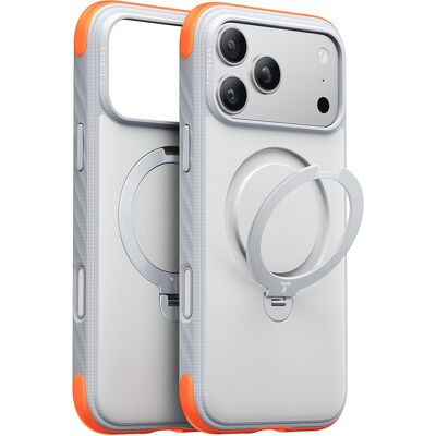 Torras Ostand Q3 Rugged kryt pro iPhone 18 Pro / iPhone 17 Pro Sunrise White Torras Ostand Q3 Rugged kryt pro iPhone 18 Pro / iPhone 17 Pro Sunrise White