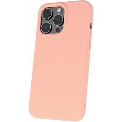 TopQ Zadní kryt Silicone Lite na iPhone 16 Pro peach TopQ Zadní kryt Silicone Lite na iPhone 16 Pro peach