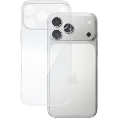TopQ Zadní kryt pro iPhone 17 Pro Max 2 mm průhledný TopQ Zadní kryt pro iPhone 17 Pro Max 2 mm průhledný