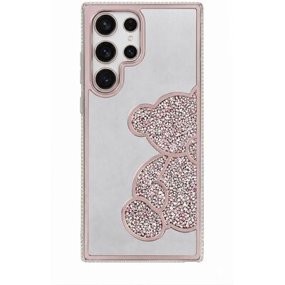 TopQ Zadní kryt Teddy Bear pro Samsung Galaxy S26 Ultra růžový TopQ Zadní kryt Teddy Bear pro Samsung Galaxy S26 Ultra růžový