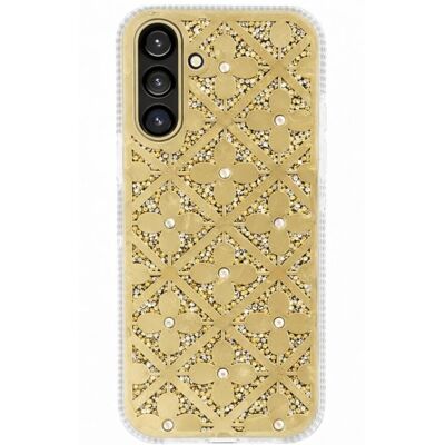 TopQ Zadní kryt Flower pro Samsung Galaxy S26 zlatý TopQ Zadní kryt Flower pro Samsung Galaxy S26 zlatý