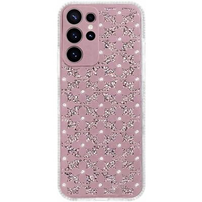 TopQ Zadní kryt Flower pro Samsung Galaxy S26 Ultra růžový TopQ Zadní kryt Flower pro Samsung Galaxy S26 Ultra růžový