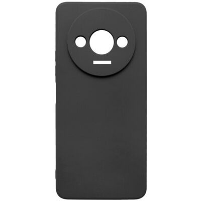 TopQ Zadní kryt Silicone Lite pro Xiaomi Redmi A3 černý TopQ Zadní kryt Silicone Lite pro Xiaomi Redmi A3 černý