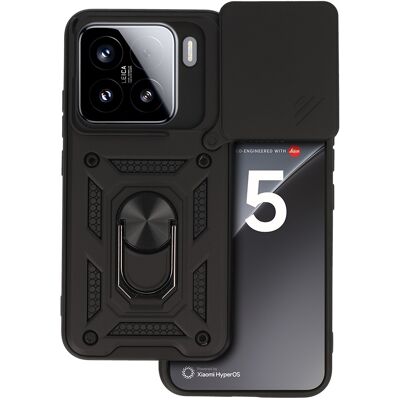 TopQ Ultra odolný zadní kryt Armor Lens pro Xiaomi 15 5G černý TopQ Ultra odolný zadní kryt Armor Lens pro Xiaomi 15 5G černý