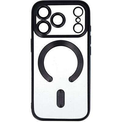 TopQ Zadní kryt Metallic MagSafe pro iPhone 17 Pro černý TopQ Zadní kryt Metallic MagSafe pro iPhone 17 Pro černý