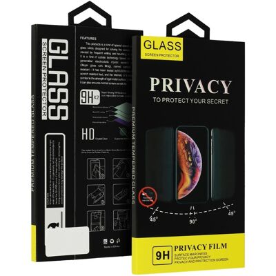 Tvrzené sklo Privacy na mobil Samsung A54 5G Full Cover černé Tvrzené sklo Privacy na mobil Samsung A54 5G Full Cover černé