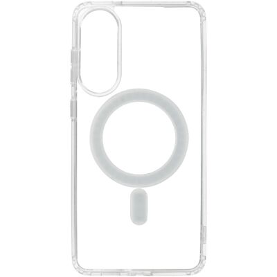 TopQ Zadní kryt Acrylic Magsafe pro Samsung Galaxy S25 Edge transparent TopQ Zadní kryt Acrylic Magsafe pro Samsung Galaxy S25 Edge transparent