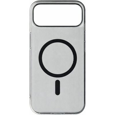 TopQ Zadní kryt Transparent Slim Magsafe pro iPhone 17 Air černý TopQ Zadní kryt Transparent Slim Magsafe pro iPhone 17 Air černý