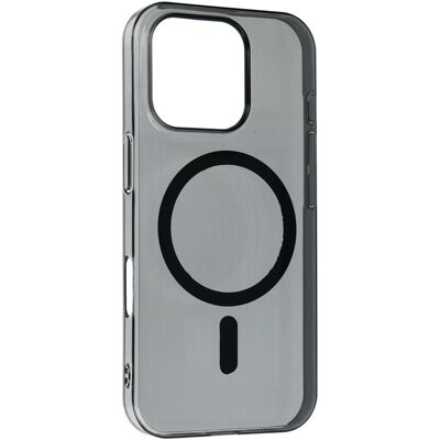 TopQ Zadní kryt Transparent Slim Magsafe pro iPhone 14 Pro černý TopQ Zadní kryt Transparent Slim Magsafe pro iPhone 14 Pro černý