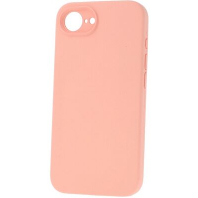 TopQ Zadní kryt Silicone Lite pro iPhone 16e peach TopQ Zadní kryt Silicone Lite pro iPhone 16e peach