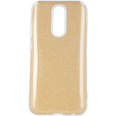 Zadní pevný kryt Forcell na mobil Xiaomi Redmi 8A glitter zlatý Zadní pevný kryt Forcell na mobil Xiaomi Redmi 8A glitter zlatý