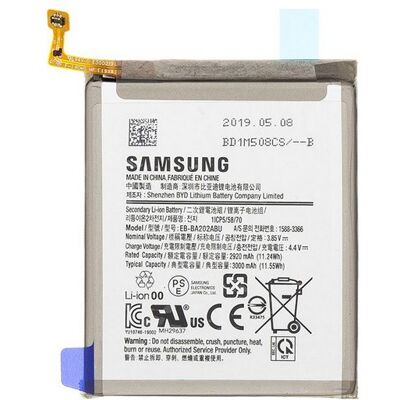 Originální baterie Samsung EB-BA202ABU Samsung A20e 3000mAh Originální baterie Samsung EB-BA202ABU Samsung A20e 3000mAh