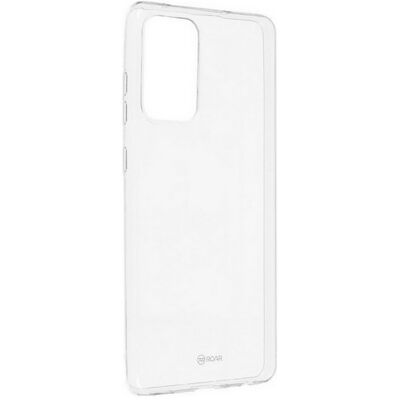 Zadní silikonový kryt Roar na mobil Samsung A52 průhledný Zadní silikonový kryt Roar na mobil Samsung A52 průhledný