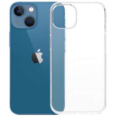 Ultratenký zadní silikonový kryt TopQ na mobil iPhone 13 mini 0,5 mm průhledný Ultratenký zadní silikonový kryt TopQ na mobil iPhone 13 mini 0,5 mm průhledný