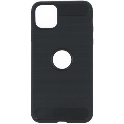 Zadní silikonový kryt Forcell na mobil iPhone 11 Pro Max černý Zadní silikonový kryt Forcell na mobil iPhone 11 Pro Max černý