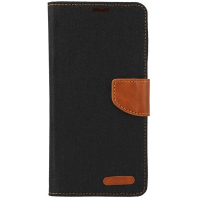 Knížkové pouzdro Canvas na mobil Xiaomi Redmi 13C černé Knížkové pouzdro Canvas na mobil Xiaomi Redmi 13C černé