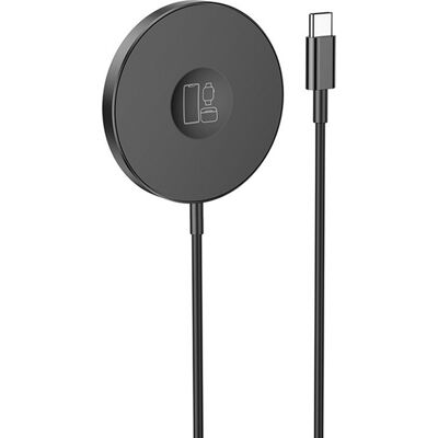 Bezdrátová rychlonabíječka Borofone BQ18 MagSafe 15W černá Bezdrátová rychlonabíječka Borofone BQ18 MagSafe 15W černá