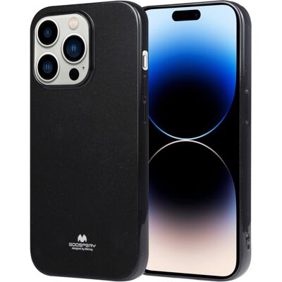 Zadní kryt Mercury Jelly Case na mobil iPhone 14 Pro černý Zadní kryt Mercury Jelly Case na mobil iPhone 14 Pro černý