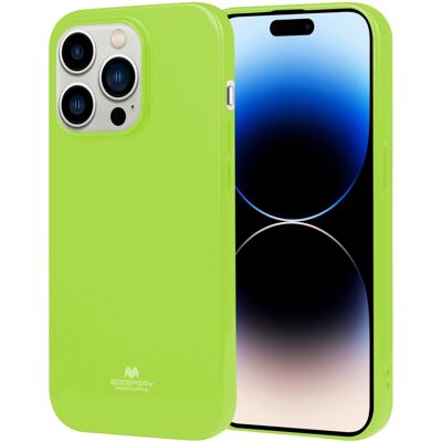 Zadní kryt Mercury Jelly Case na mobil iPhone 14 Pro limetkový Zadní kryt Mercury Jelly Case na mobil iPhone 14 Pro limetkový